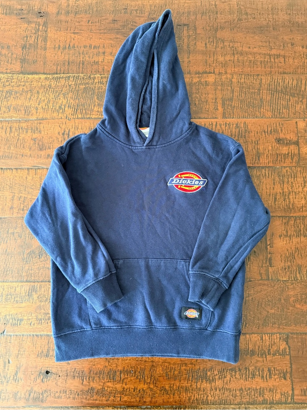 Dickies Kids Unisex Navy Logo Hoodie